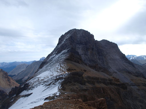 Looking back towards Pika Peak from Richardson's slope