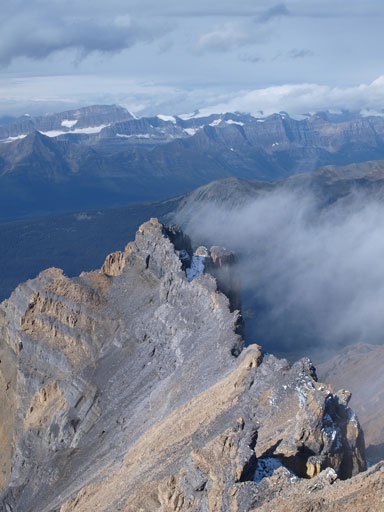 Interesting ridge. Don't know if it has a name or not.