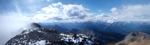 Panorama view from the outlier