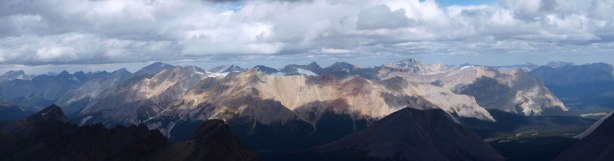 Panorama of Drummond Icefield