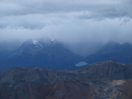 Lake Louise was soaking in..