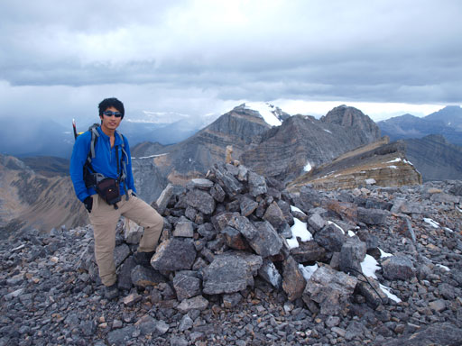 Me on the summit of Ptarmigan Peak