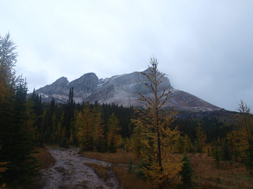 The storm passed by. Looking back towards Pika and Ptarmigan