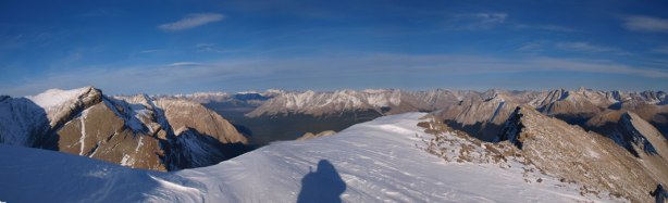 One last panorama before leaving these views behind..