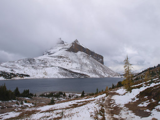Redoubt Mountain and Ptarmigan Lake