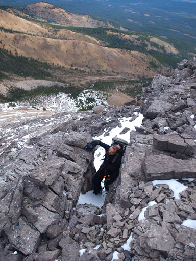 Scrambling through an optional rock band