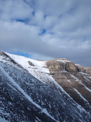 The high shoulder above