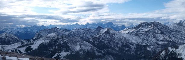 Familiar peaks in Kananaskis including Mount Lougheed