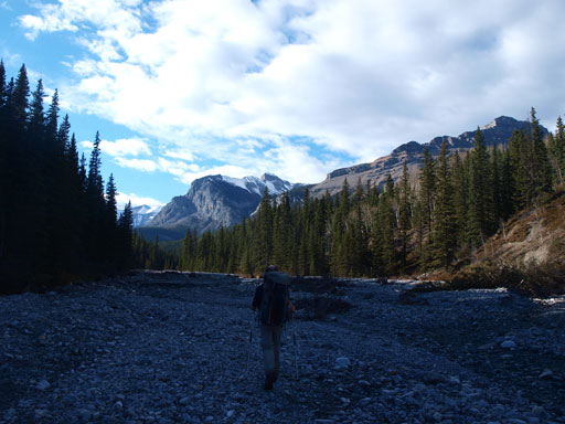 Down to Old Fort Creek now