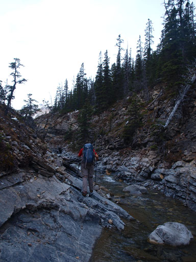 Typical creek. It'll soon become impassible