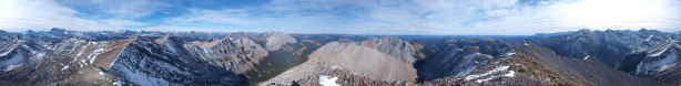 Summit Panorama. Click to view large size.