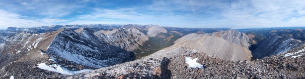 Another Panorama from the summit. Click to view large size.