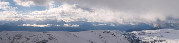 Zooming-in towards the south side of highway. Too bad the weather moved in