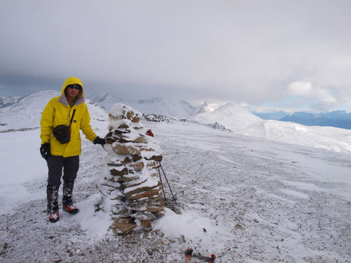 Me on the summit of Mount Pattison