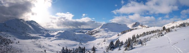 Now we were back to the broad pass