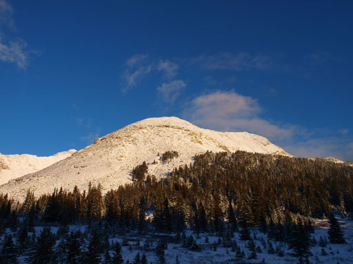 Emigrants Mountain from our camp