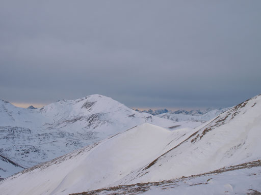 Higher up, looking towards Mount Aberhart