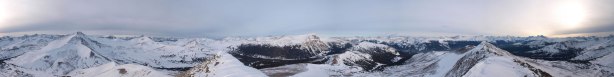 Summit Panorama. Click to view large size.