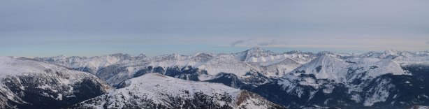 The front ranges. I don't know much of their names