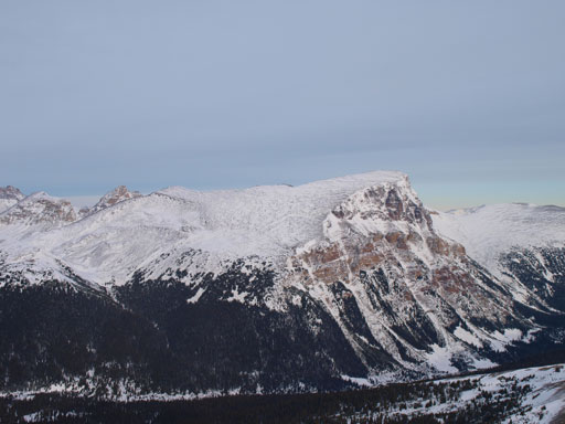 This interesting looking peak doesn't have a name
