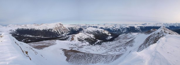 Panorama from the summit again.