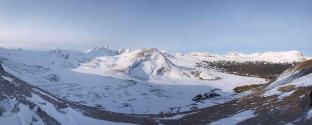 Panorama of the north side bowl