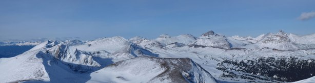 Panorama of the Skyline area. You can see Curator, Center, Excelsior and Watchtower on the skyline