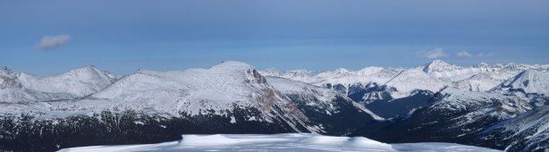Front range peaks, mostly unnamed