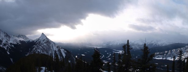 Panorama looking south