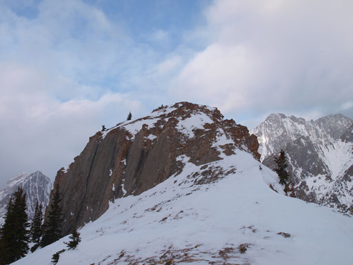 Ahead is the true summit