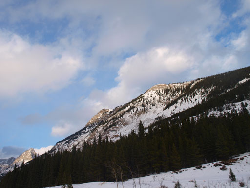 King Creek Ridge from the parking lot