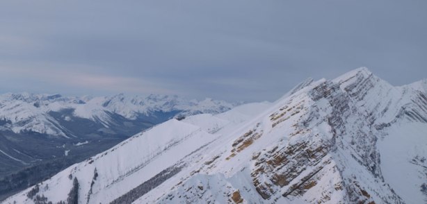 Kent Ridge North Peak is actually higher than the official summit of Mt. Kent.