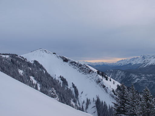 Down the slopes now, looking at another outlier