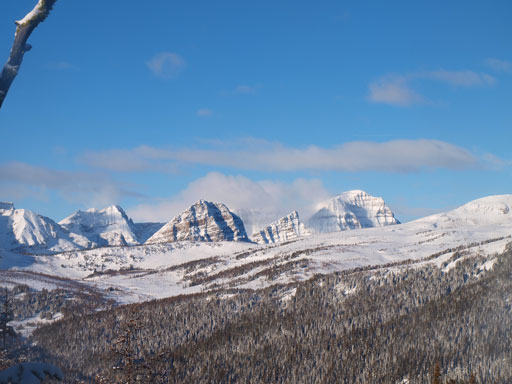Great view of Mount Ball