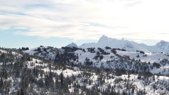 Slowly going back up and over the bumps. Albreda in the background