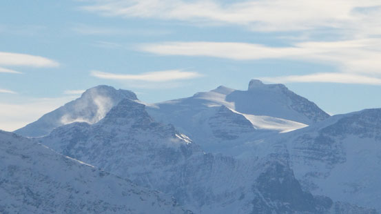 Mount Monashee, the highest in Monashee Mountains