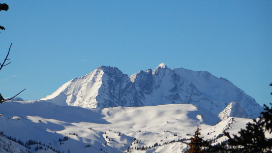 Hermit Mountain and Mt. Rogers massive