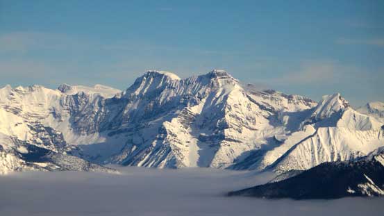 The massive Mt. Mummery