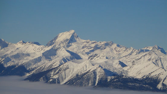 Mt. Sir Sanford is the highest in Selkirks
