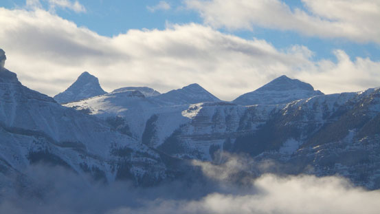 Wind Mountain and Mt. Lougheed