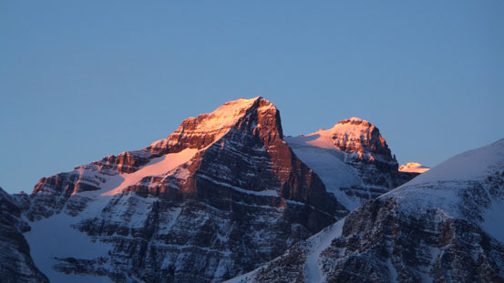 Alpenglow on Haddo and Aberdeen 