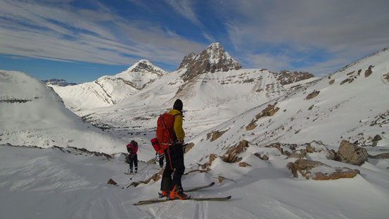Raff with Ptarmigan Peak behind
