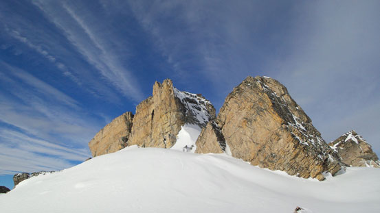 One of the many pinnacles. Any volunteers?