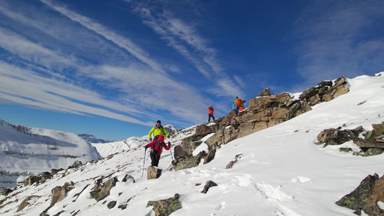 Leaving the false summit