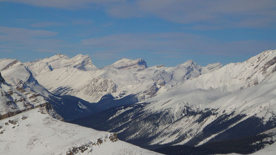 Willingdon, Crown, South Tower and Harris in the distance