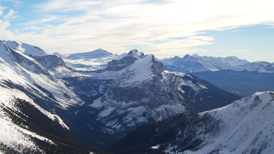 Bulwark Peak at center