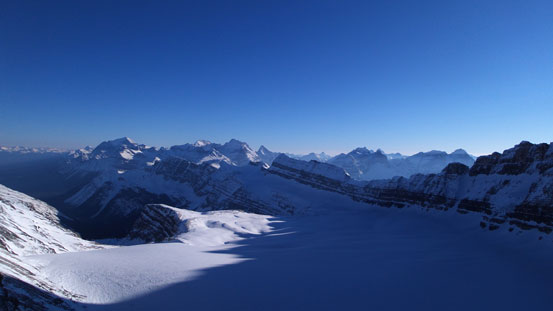 Beth Glacier from the summit