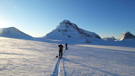 Looking back towards Mount Daly