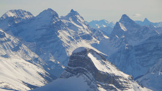 Lefroy, Victoria, Hungabee, Biddle