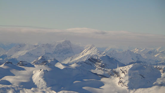 Mt. Laussedat and the approaching system